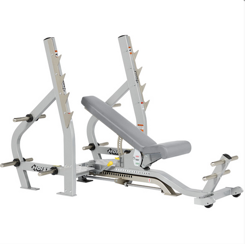 HOIST Commercial Freeweight CF-2179-B 3-Way Olympic Bench