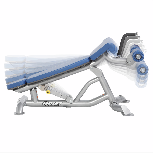 HOIST Commercial Freeweight CF-3162 Super Adjustable Flat/Decline Bench