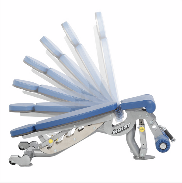 HOIST Commercial Freeweight CF-3162 Adjustable Flat-Decline Bench