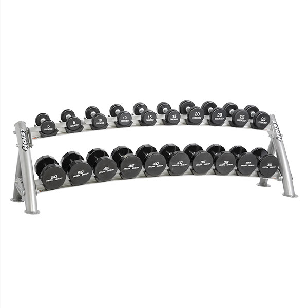 Free weights best sale and rack