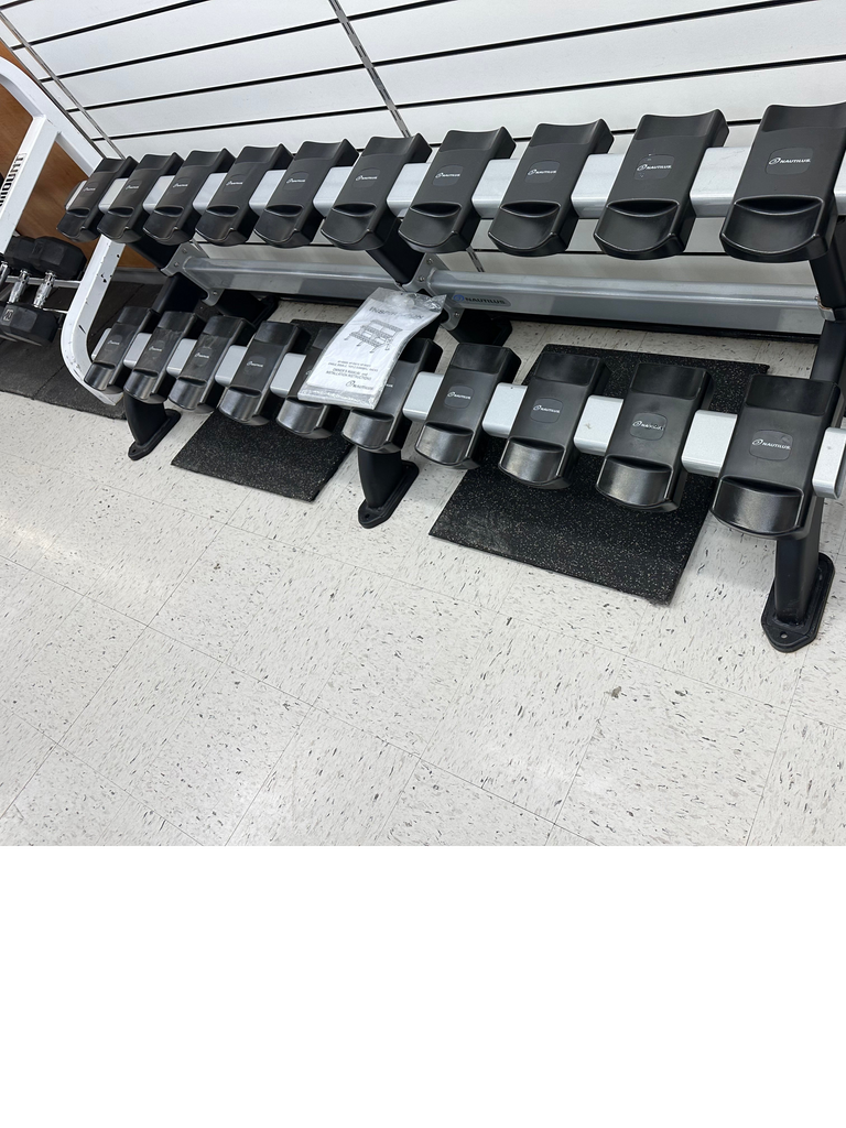 Nautilus Inspiration 2 Tier Dumbbell Rack