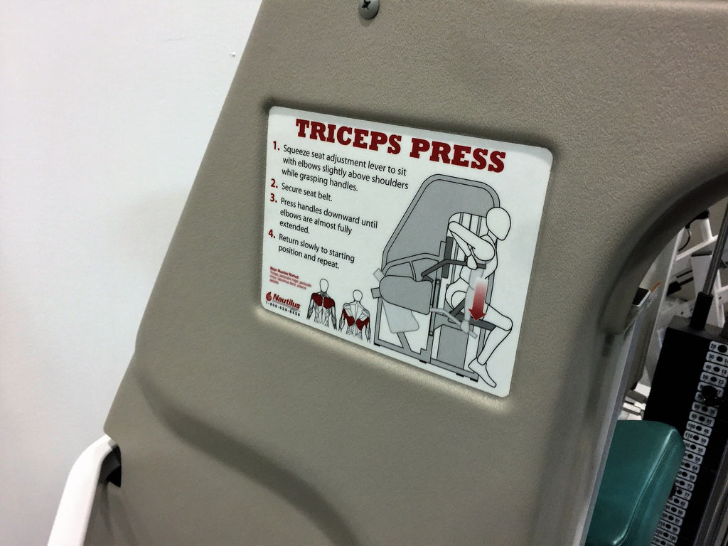 Nautilus Triceps Press (Used)